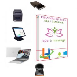 combo phần mềm quản lý tiệm spa - matxa
